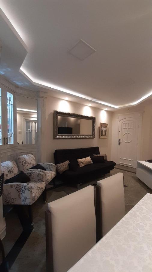 산토스 Lindo Flat No Edificio Cosmopolitan, Com Garagem E Piscina 아파트 외부 사진
