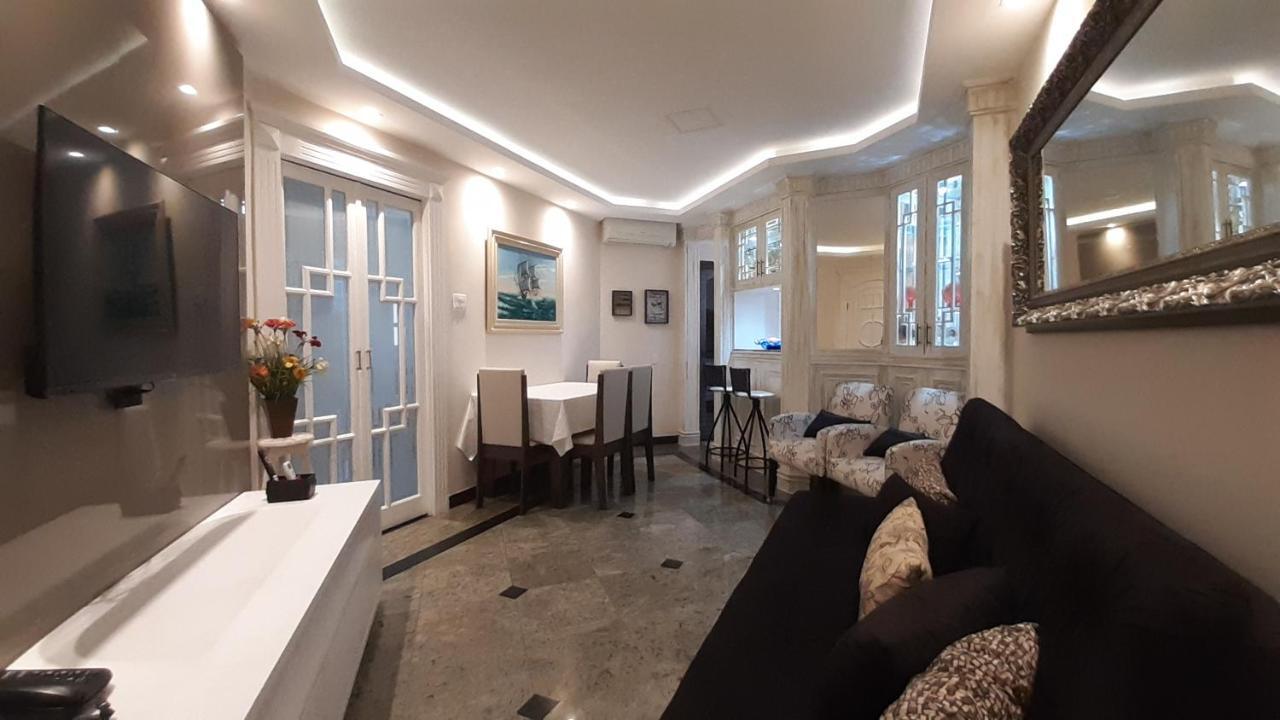 산토스 Lindo Flat No Edificio Cosmopolitan, Com Garagem E Piscina 아파트 외부 사진
