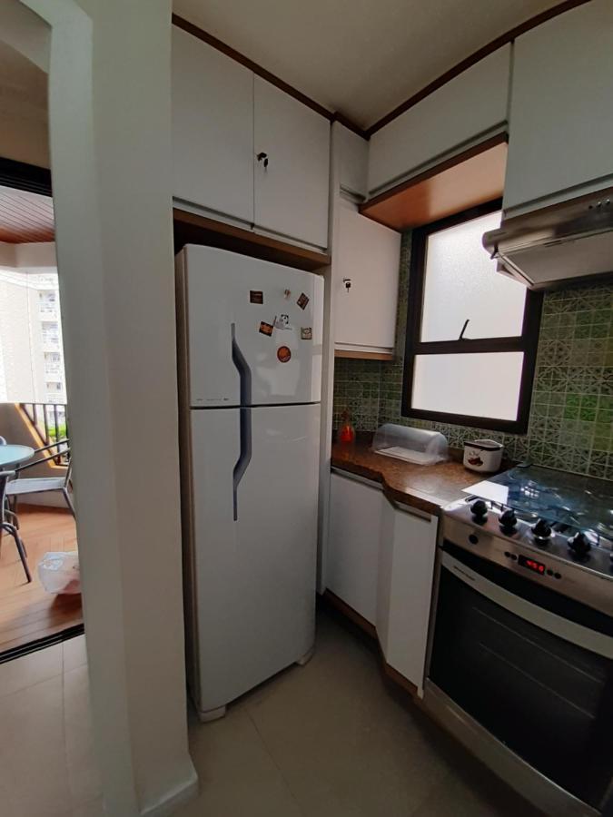 산토스 Lindo Flat No Edificio Cosmopolitan, Com Garagem E Piscina 아파트 외부 사진