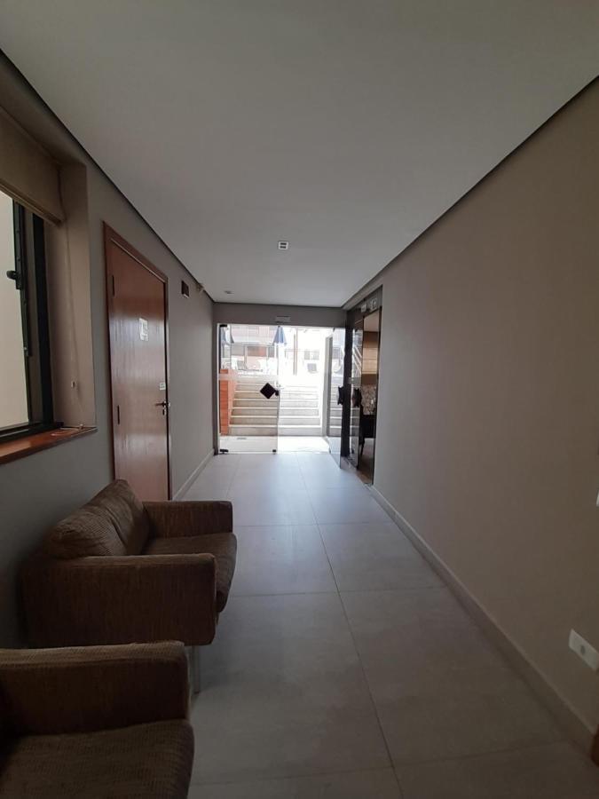 산토스 Lindo Flat No Edificio Cosmopolitan, Com Garagem E Piscina 아파트 외부 사진